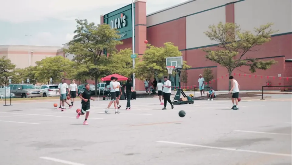 Out of Your League media day at DICK'S House of Sport